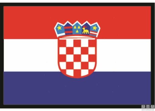 Kroatië vlag cm 40 x 60