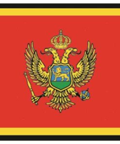 Montenegro Vlag cm 30 x 45