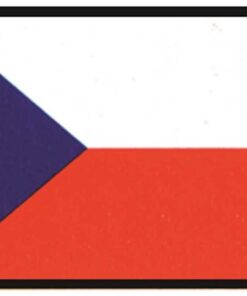 Polyester Vlag Tsjechië 30 x 45cm