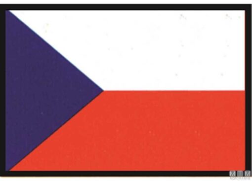 Polyester Vlag Tsjechië 40 x 60cm
