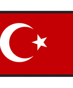 Vlag van Turkije cm 20 x 30 