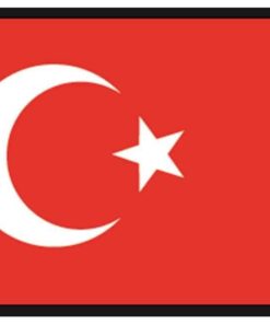 Turkije vlag cm 40 x 60