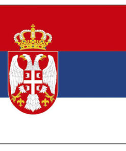 Servië vlag cm 20 x 30