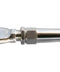 RVS Snelle Terminal met oog voor kabel 4mm