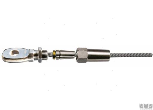 RVS Snelle Terminal met oog voor kabel 4mm - Afbeelding 3