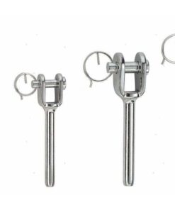 RVS Persklem met Vork 5mm