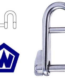 RVS Schakel Wichard met Bar 5 x 37 mm