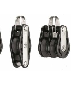 Dubbele katrol Sprenger HS 28mm voor 8mm lijnen