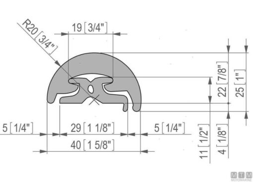 Zwarte terminal Tessilmare Radial 40 - Afbeelding 7