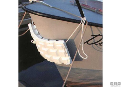 Majoni multi fender kleur blauw afmetingen 60 x 30 x 8 cm - Afbeelding 5