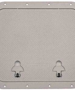 Geanodiseerd Aluminium Grijze Luiken 460 x 510mm