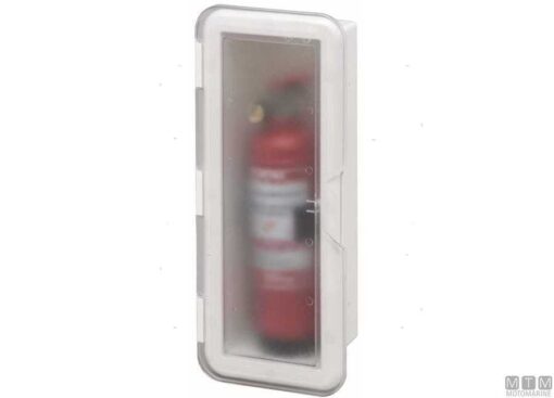 Ingebouwde doos wit voor brandblusser 2kg 196 x 470 x 125mm - Afbeelding 4
