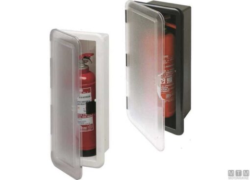 Ingebouwde doos wit voor brandblusser 2kg 196 x 470 x 125mm