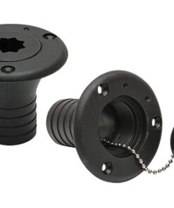 Universele vuldop zwart voor 50mm