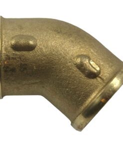 Maestrini Messing Compact 45 Graad Elleboog (Vrouwelijke Aansluitingen / 1/2" BSP)