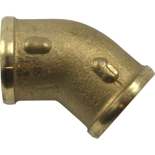 Maestrini Messing Compact 45 Graad Elleboog (Vrouwelijke Aansluitingen / 1/2" BSP)