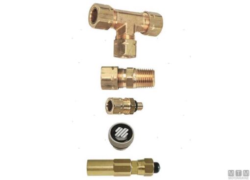 1/8" NPT Rechte Fitting Ultraflex