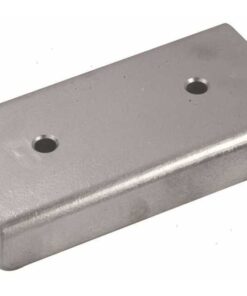 Aluminium anode 50 x 100 x H10mm 0,12 kg