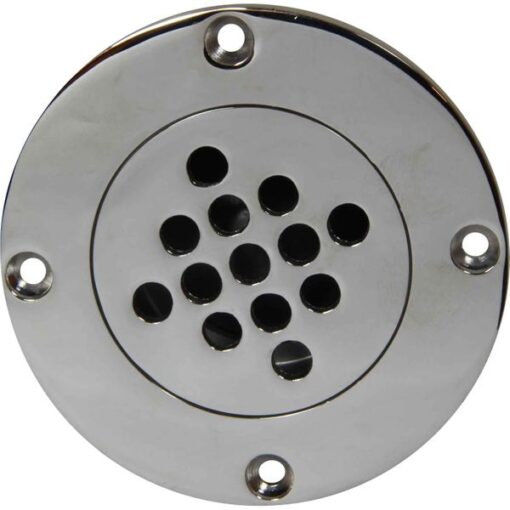 Seaflow Roestvrijstalen 316 Ronde Cockpit Afvoer 40mm - Afbeelding 3