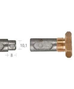 Anode met Dop (13x26+8mm) voor Aifo 8361