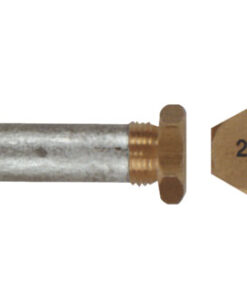 Zink Anode met Dop voor VM (14x40mm)
