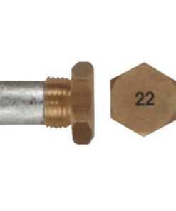 Anode met Dop 14 x 20mm