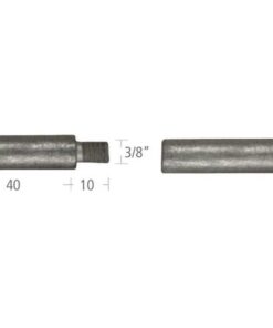 Zink Anode met Dop Caterpillar 2280