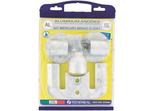 Kit Aluminium Anodes voor Mercruiser Bravo III