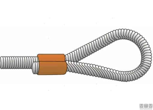 Koperen Clips voor Kabel 6mm - Afbeelding 2