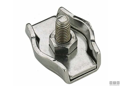 RVS Enkele Clip voor kabel 3mm