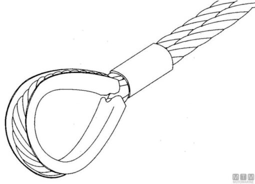 Rvs oogjes 6mm - Afbeelding 2