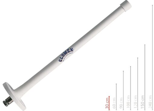 AM - FM Antenne Glomex Ra1281 30cm
