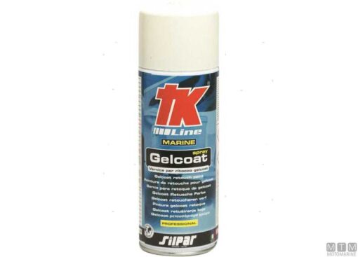 Tk gelcoat spray 400ml kleur puur wit