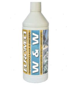 Em w&w shampoo cleaner en wax verpakking 1 lt fles