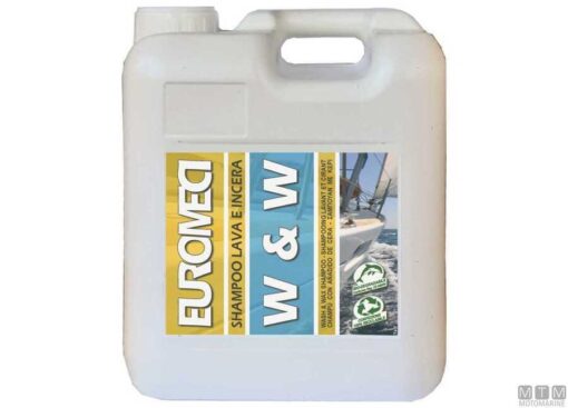 Em w&w shampoo cleaner en wax verpakking 1 lt fles - Afbeelding 2