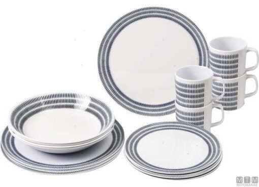 Melamine Tafelservice Bluebay 16 stuks