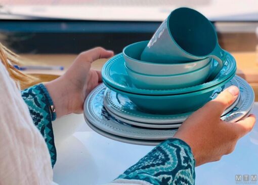 Melamine Kom MB Aqua 15cm Pak 6 stuks - Afbeelding 2