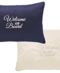 Polyester kussen MB Welcome 40 x 60cm Ecru