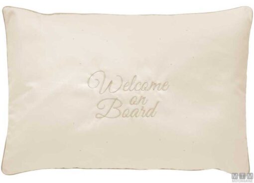 Polyester kussen MB Welcome 40 x 60cm Blauw - Afbeelding 3