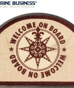 Tapijt "Welcome on Board" Bruin 70 x 50cm