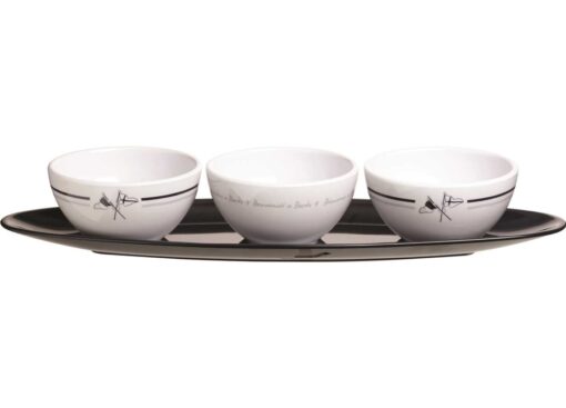 Kit Melamine Snack Kommen MB Welcome 3st