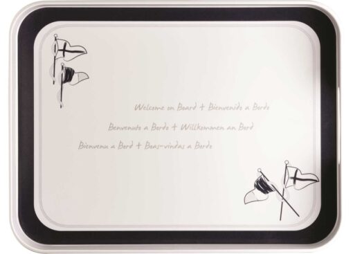Melamine Rechthoekig Blad MB Welcome 40 x 30cm