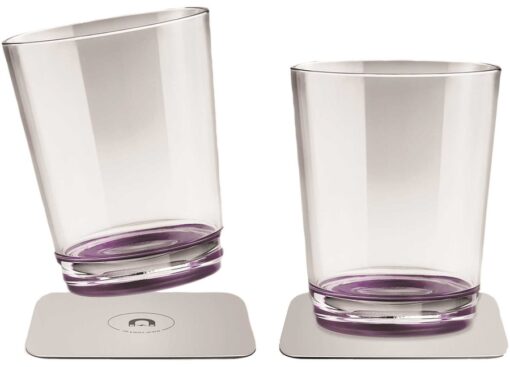 Magnetisch Waterglas met Groene Basis 82 x H100mm 2st - Afbeelding 8