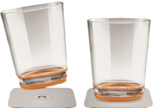 Magnetisch Waterglas met Groene Basis 82 x H100mm 2st - Afbeelding 7