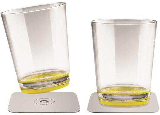 Magnetisch Waterglas met Groene Basis 82 x H100mm 2st - Afbeelding 6
