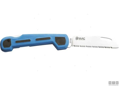 Nautisch Mes Skippy Blauw 6,5 cm