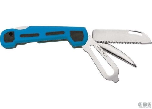 Schipper mes blauw 8,5 cm - Afbeelding 2