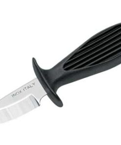 Zwart mes Oyster6 6 cm