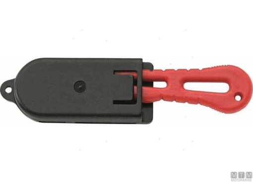 Veiligheidsmes Rood 18,5cm - Afbeelding 3