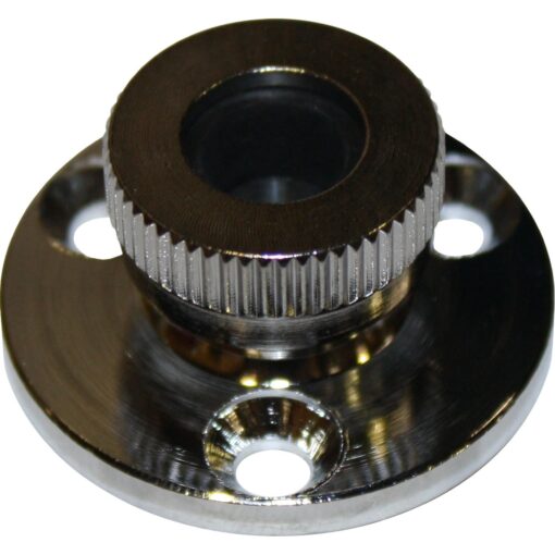 Elektrische Verchroomde Messing Kabeldoorvoer (8mm Kabel / 32mm Diameter)